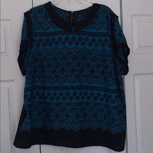 Simply Be Peter Pan color top